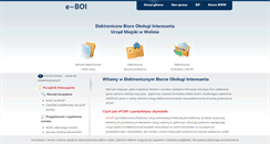 Desktop Screenshot of eboi.wolin.pl
